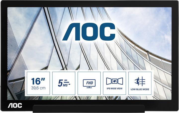 Image du produit AOC I1601fwux (1920 x 1080 pixels, 16")
