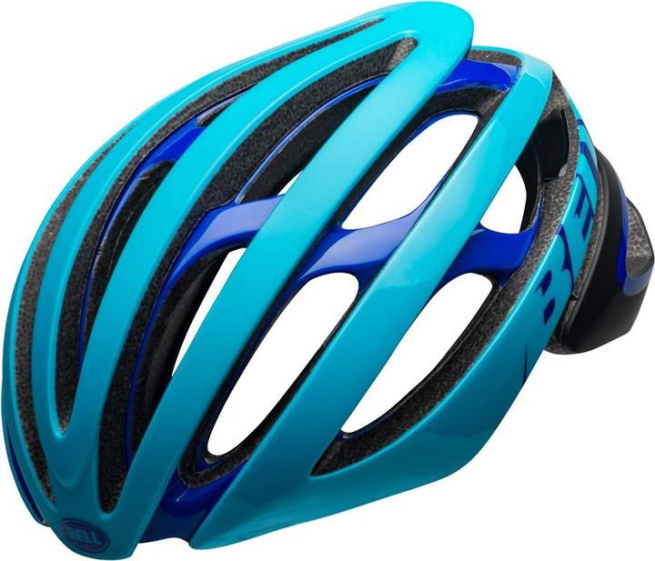 Actual product image Bell Z20 Road Helmet Integrated Mips Matte Gloss Blue Black M (55-59 cm) (59 cm)