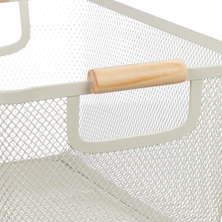 Actual product image Relaxdays Wire basket (1 x, 37 x 22.5 x 16.5 cm)