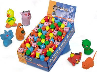 Actual product image Nobby Figurines animales en latex, 5-6 cm, assorties