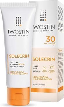 Image du produit Iwostin Ivostin Solcrin, crème protectrice légère, SPF 30, 50 ml (Crème solaire, SPF 30, 50 ml)