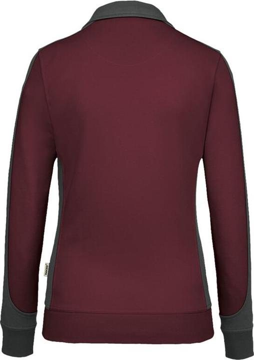 Immagine prodotto Hakro Giacca da donna con felpa a contrasto rosso vino/antr. M (M)
