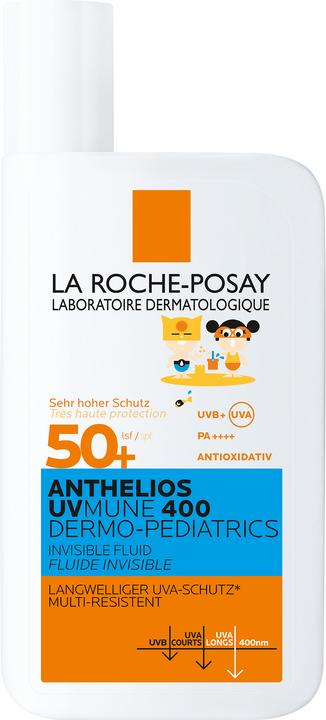 Produktbild La Roche Posay Kids Invisible Fluid UVMune (Sonnenlotion, SPF 50+, 50 ml, 73 g)