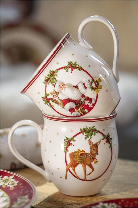 Produktbild Villeroy & Boch Becher mit Henkel, Santa und Reh Toy's Delight (390 ml, 1 x)