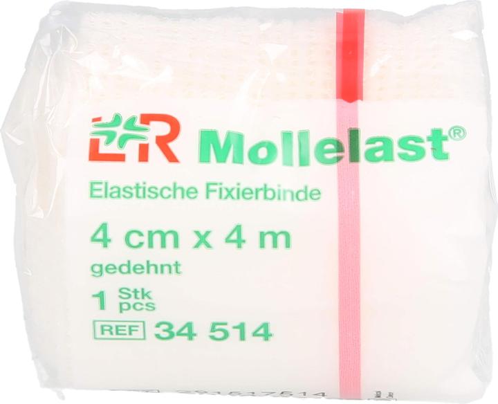 Lohmann & Rauscher Mollelast Elastische Fixierbinde 4 cm x 4 m, 1 St. Binde