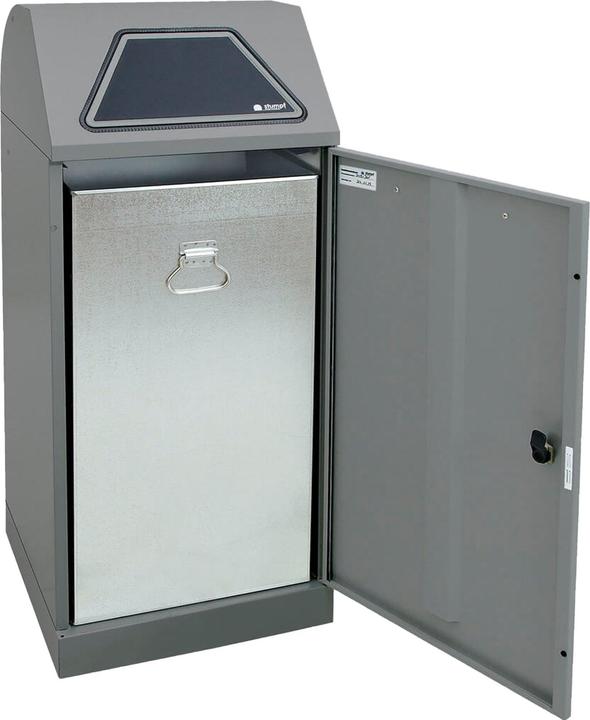Immagine prodotto kaiserkraft Sistema di raccolta dei rifiuti riciclabili, sportello per la raccolta manuale (120 l)