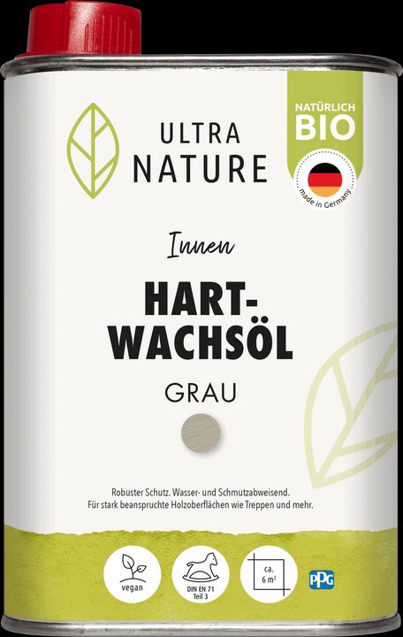 Immagine prodotto Ultra Nature Hartwachsöl (Grigio, 0.25 l)