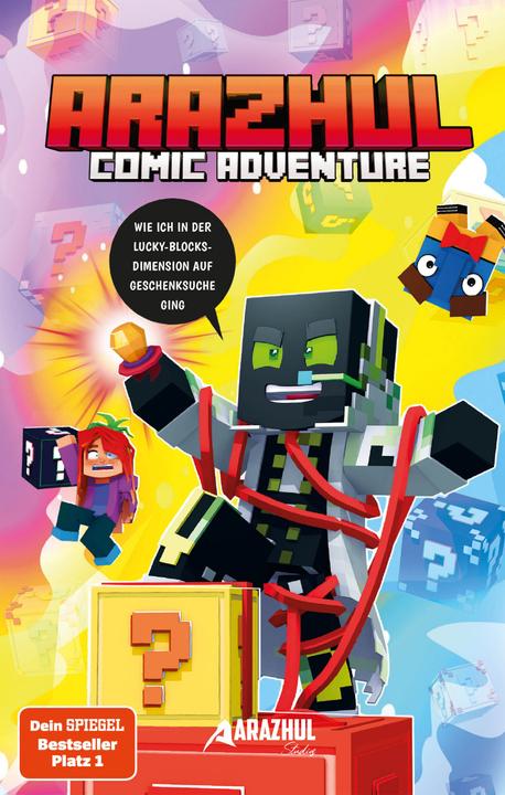 Actual product image Wie ich in der Lucky-Blocks-Dimension auf Geschenksuche ging (German, Patrick Wirbeleit, Arazhul, Roman Fink, 2022)