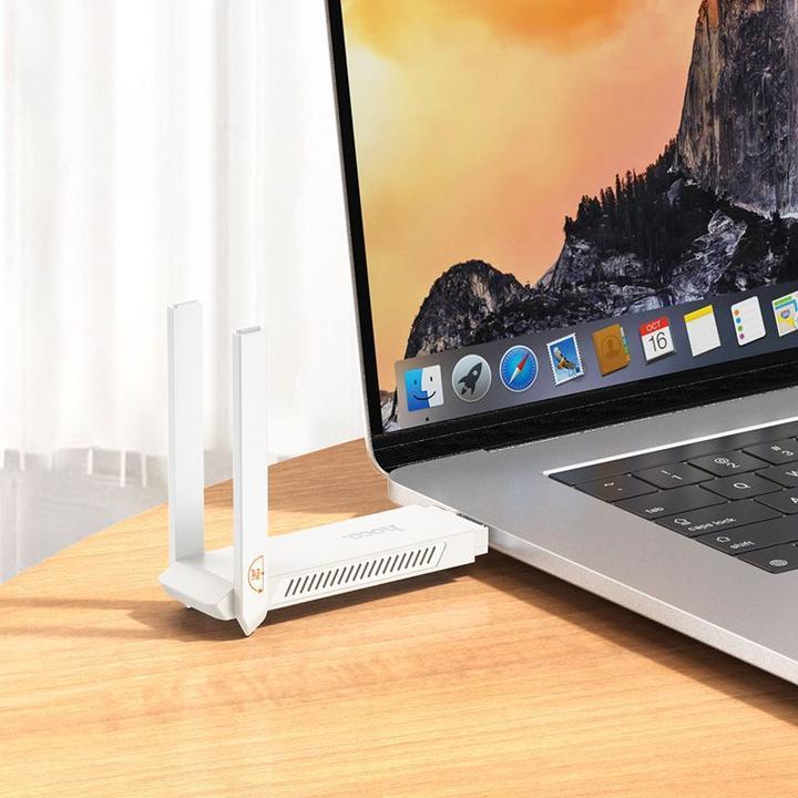 Produktbild Hoco Other Computer Accessory Portable wireless router USB A WiFi HI40 white