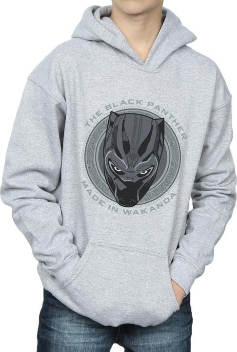 Actual product image Boys Black Panther Made in Wakanda Hoodie (116)