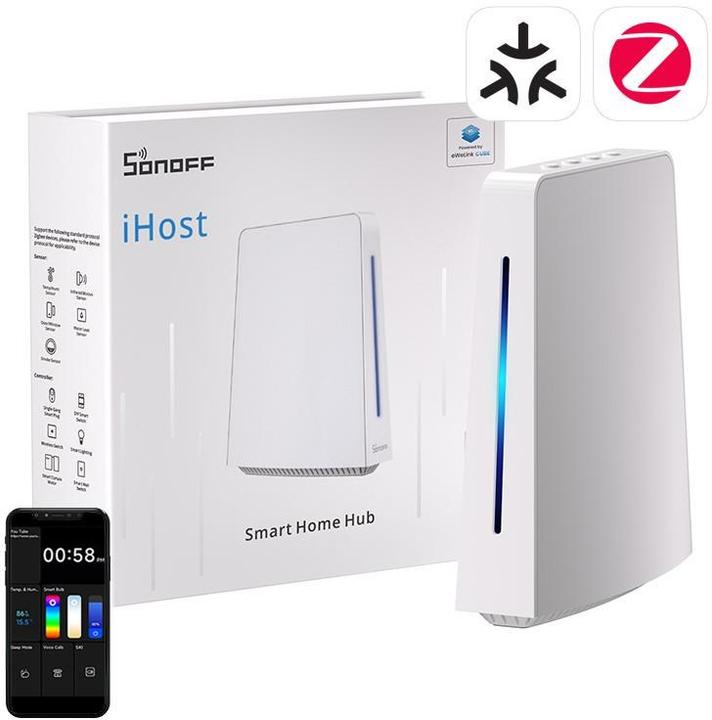 Actual product image Sonoff Wi-Fi, ZigBee iHost Smart Home Hub AIBridge-26, 4GB RAM