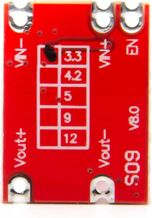 Actual product image Purecrea S09 3.3V Step Up/Down Converter 3-15V to 3.3V 600mA