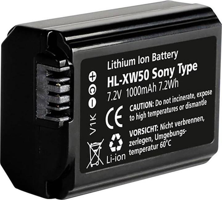 Produktbild Hähnel Ersatzakku HL-XW50, für So NP-FW50 (Kamera Akku)