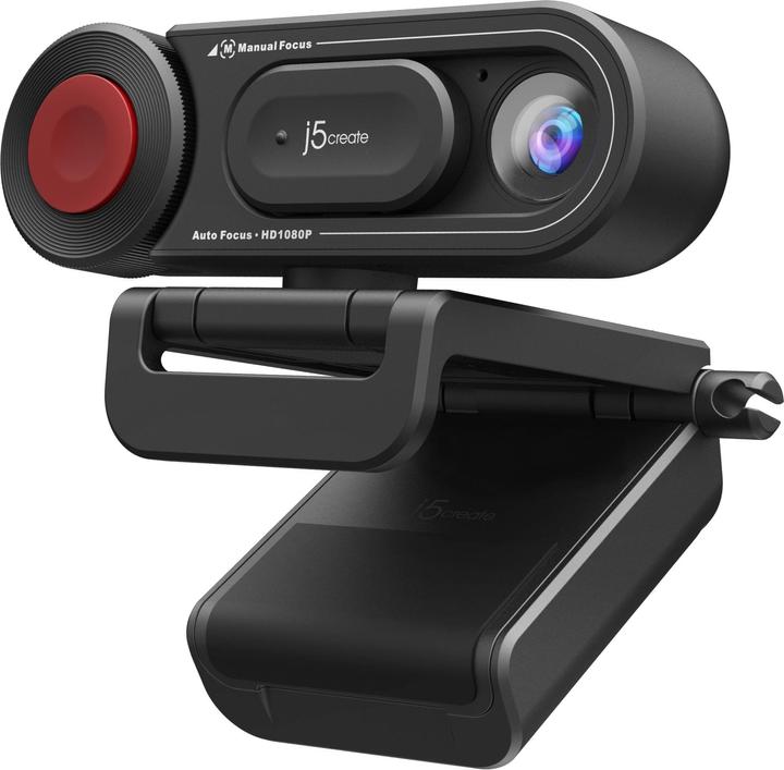 Actual product image j5Create JVU250 Webcam HD con commutazione di messa a fuoco automatica e manuale, 2 MP, 1920 x 1080 (2 Mpx)