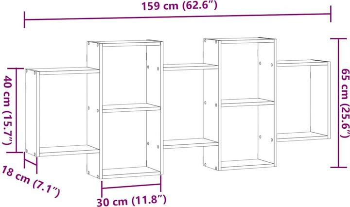 Produktbild VidaXL Nicolas (159 x 18 x 65 cm)