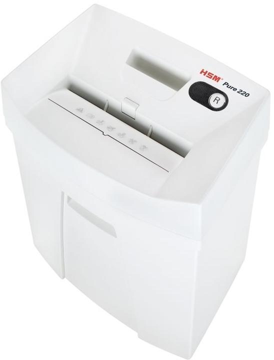 Produktbild HSM Aktenvernichter Pure 2320111 weiss 220/3,9mm (Streifenschnitt)