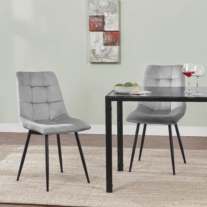 Immagine prodotto Juskys Esszimmerstuhl Blanca Set