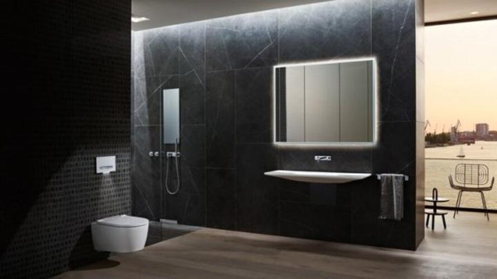 Produktbild Geberit One Waschtisch schwebendes Design, ohne Hahnloch, mit Überlauf, 1200x400mm, 500392 (400 mm, 1200 mm)