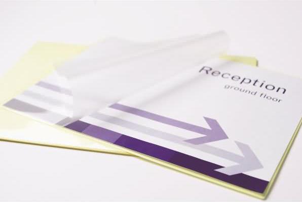 Actual product image Fellowes A4, 80 micron, self-adhesive (A4, 100 Piece, 80 µm)