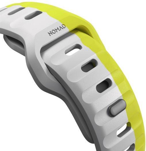 Produktbild Nomad Sport Band 42/44/45mm bicolor Lunar Gray/High Volta (Fluorkautschuk)