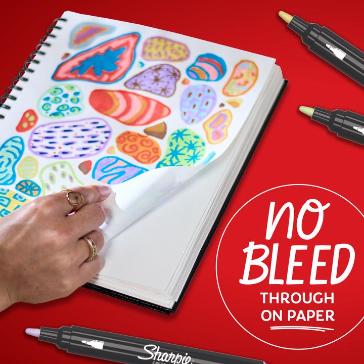 Produktbild Sharpie - Creative Marker Acrylic Paint Pens - Earth Tones - Bullet Tip - Assorted Colours - 12... (Mehrfarbig, 12 x)