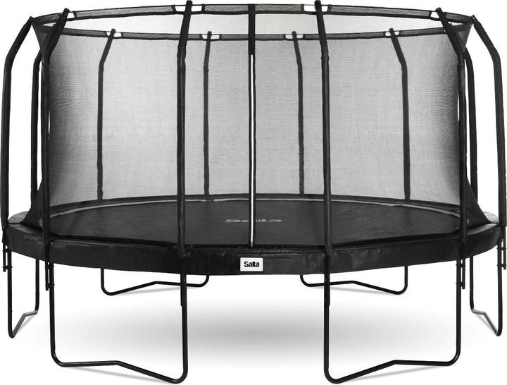 Actual product image Salta Premium Black Edition - Trampoline met veiligheidsnet - 457 cm - Zwart (457 cm)