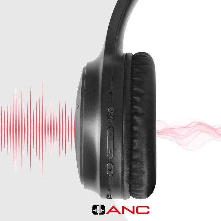 Produktbild xO Bluetooth-Kopfhörer BE41 schwarz ANC (ANC, Kabellos)