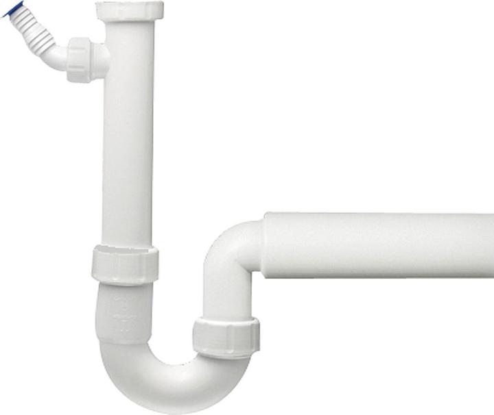 Actual product image Franz Haas Haas siphon odour trap 6/4" with rigid hose ø 40/50 mm plastic