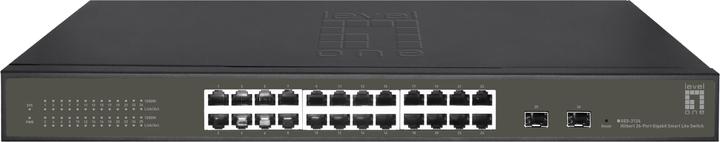 Actual product image LevelOne Switch 24x GE GES-2126 2xGSFP (24 Ports)