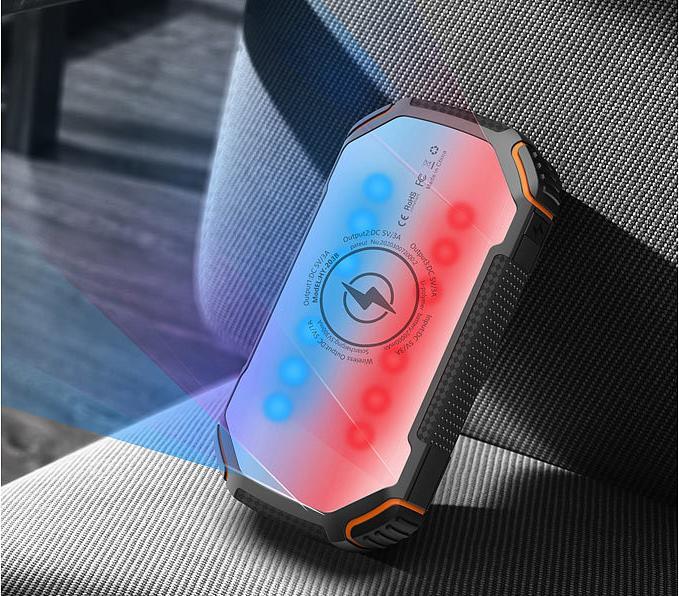 Produktbild Revolt Solar-Powerbank mit 20 Ah (20000 mAh, 15 W, 100000 Wh)