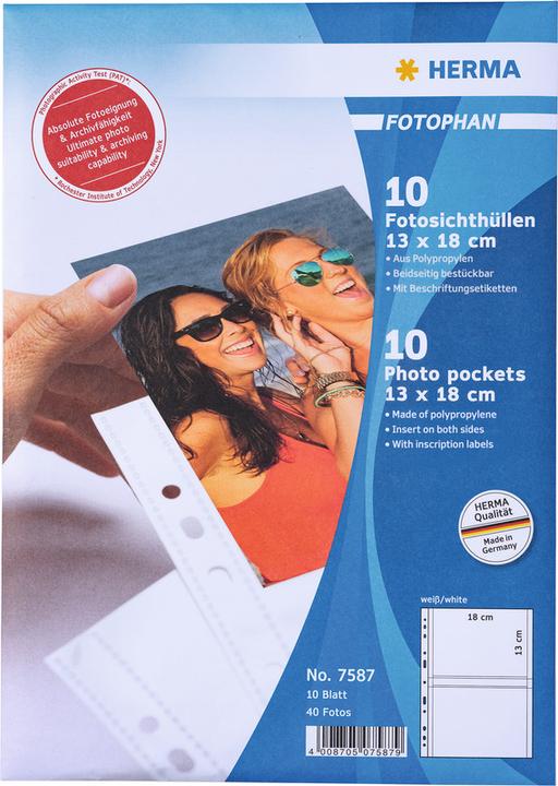 Actual product image Herma Photo covers (13 x 18 cm, 10 x)