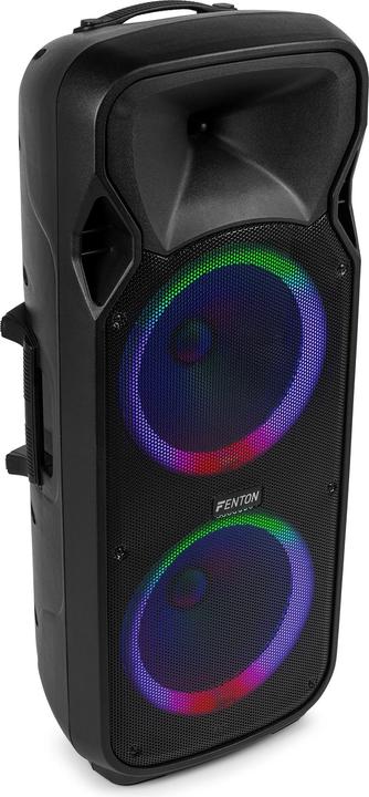 Produktbild Fenton Speaker Bluetooth - FT212LED MK2 karaoke box met LEDâ€™s, accu en microfoons - (Aktiv)
