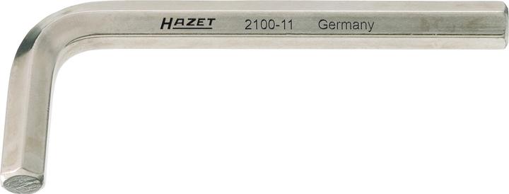 Produktbild HAZET Winkelschraubendreher 2100-10 ∙ Innen Sechskant Profil ∙ 10 mm