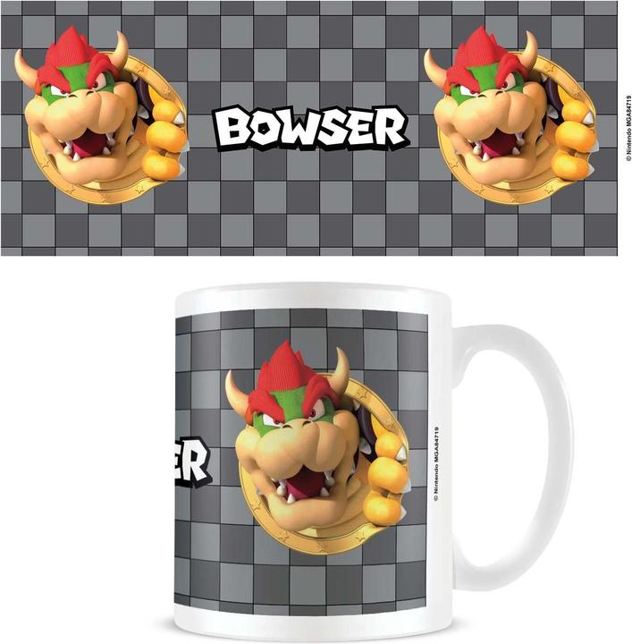 Image du produit Pyramid Mug Super Mario (Bowser 3D Port) - Blanc (1 x)