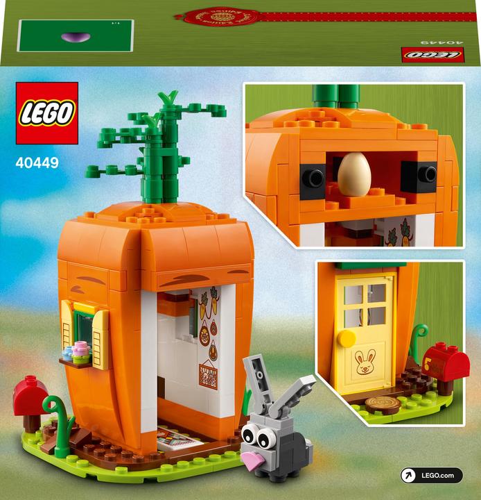 Actual product image LEGO Easter Bunny Carrot House (40449, LEGO Rare Sets)