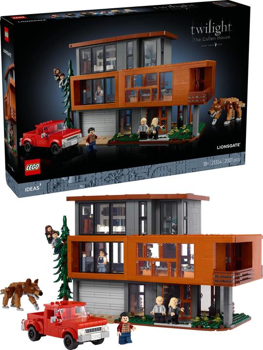 Productafbeelding LEGO Das Haus der Cullens aus Twilight (21354, LEGO Ideeën, LEGO Zeldzame Sets)
