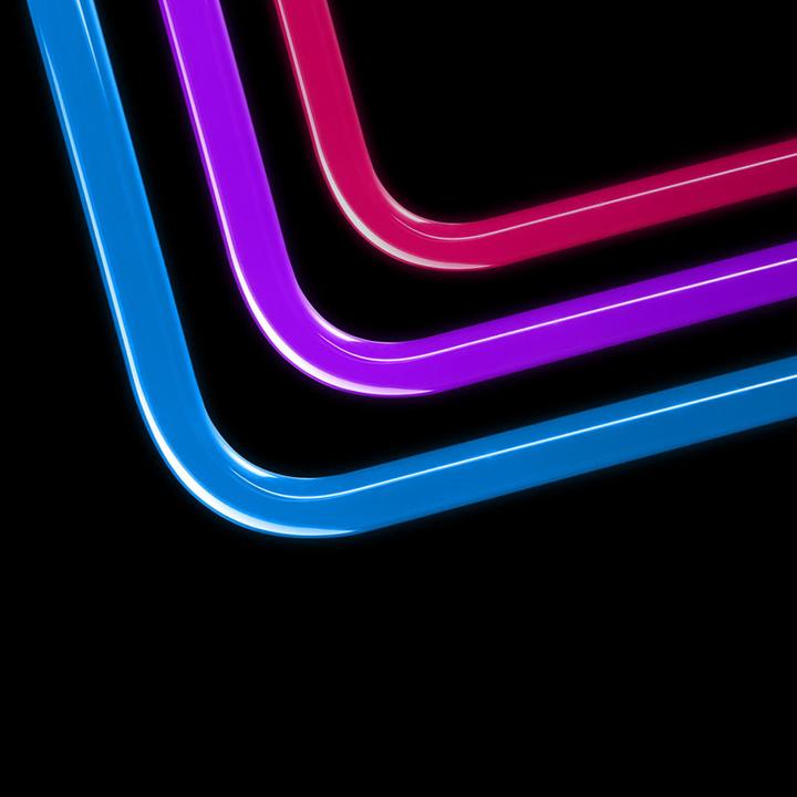 Actual product image EKWB EK-Loop Hard Tube 16/12mm acrylic, bent 90 degrees (0.80 m, Plastic)