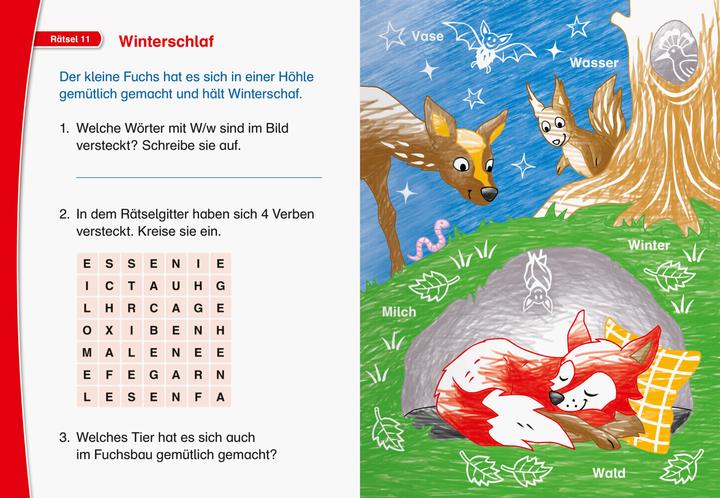 Immagine prodotto Ravensburger Leserabe Rätselspass Zauber-Malrätsel zum Lesenlernen: Im Wald (1. Lesestufe) (Tedesco, Melinda Ronto, Heribert Schulmeyer, Simone Pahl, 2024)