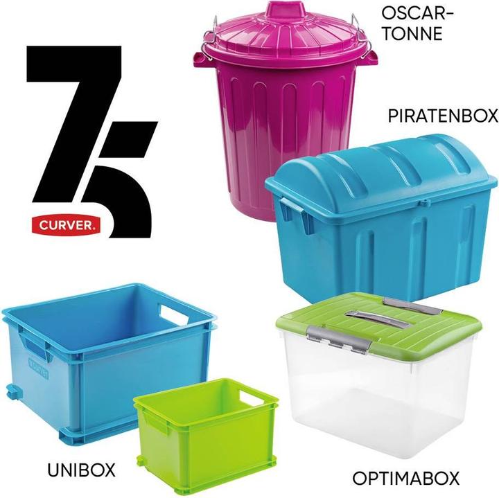 Produktbild Curver OPTIMA Box mit Tragegriff, - Sonderedition Classics 75Jahre (30 l)
