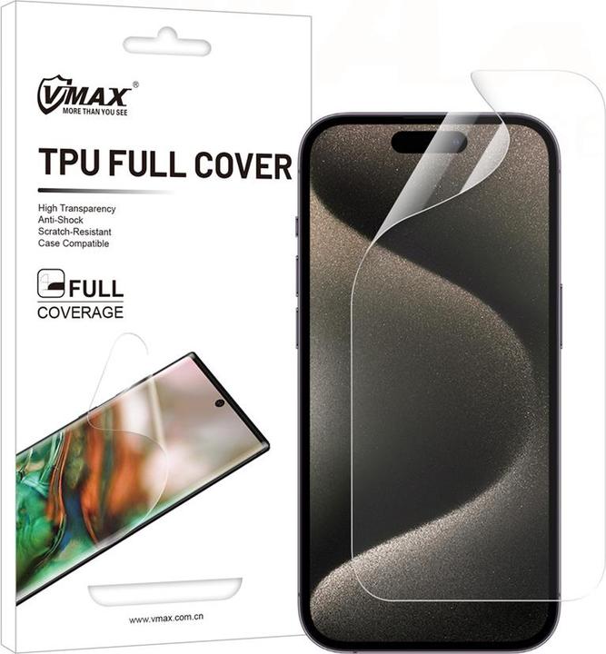 Actual product image Vmax protective film invisble TPU film - full coverage for Samsung Galaxy S23 Plus (Samsung Galaxy S23+)
