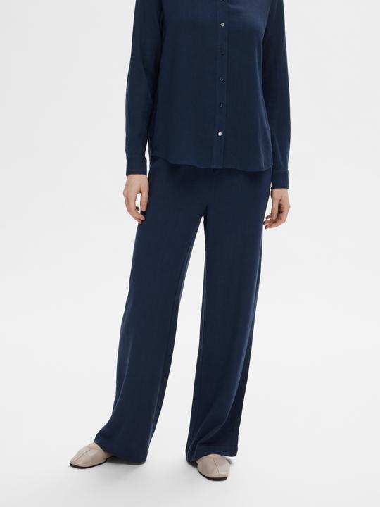 Image du produit Selected Femme Pantalon en lin mélangé (40)