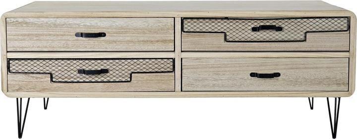 Immagine prodotto DKD Home Decor TV furniture Metal Paolownia wood (115 x 61 x 43 cm)