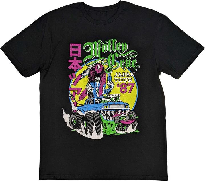 Produktbild Motley Crue Girls Girls Girls Japanese Tour '87 TShirt (L)