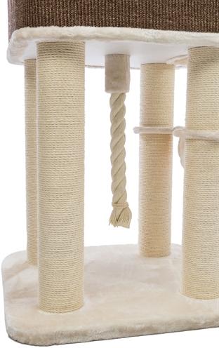 Actual product image Trixie Krabpaal Xxl Humberto Cream / Donkerbruin (174 cm, Dark brown, Cream)