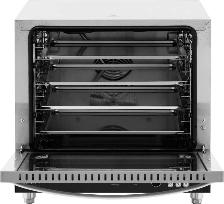 Immagine prodotto Royal Catering Forno ad aria calda - ((powe hp 1852)) W - Timer - 3 funzioni - 4 Teglie