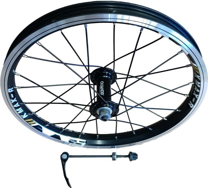 Produktbild Mustang Velo Vorderrad 16&quot 100/5mm QR 28L. (Vorderrad, 16")
