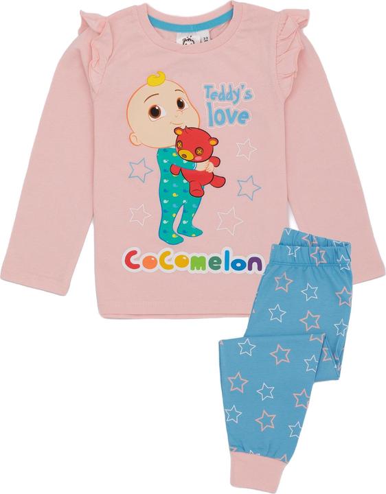 Cocomelon Langärmeliges PyjamaSet Mädchen (110)