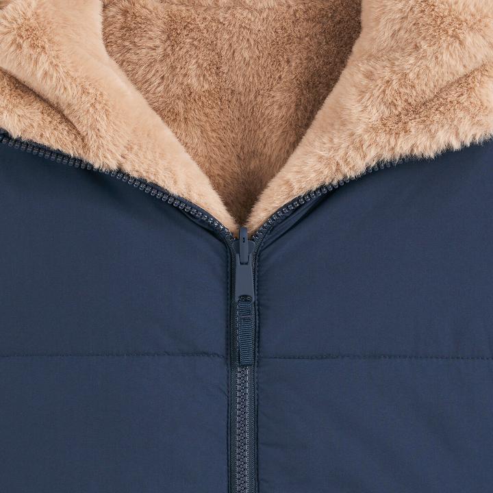Produktbild La Redoute Collections Warme wendbare Steppjacke mit Kapuze (102, 104)