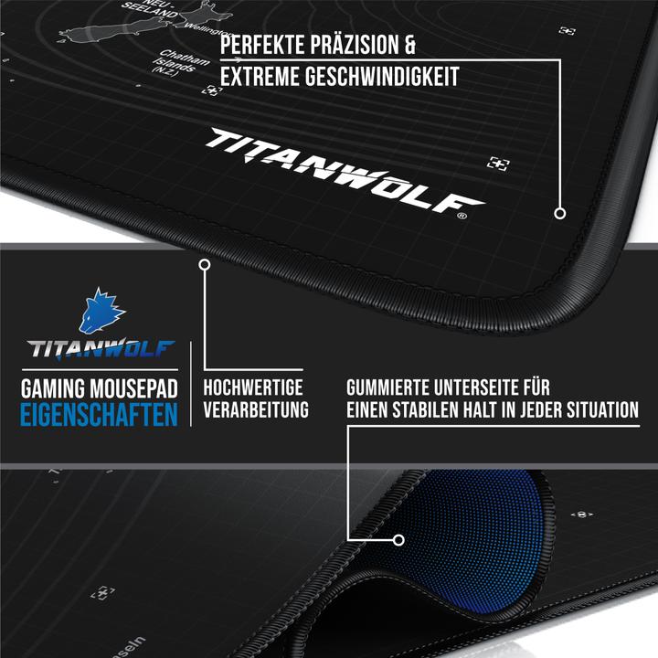 Produktbild Titanwolf Gaming Mauspad (XXL)