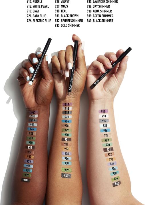 Actual product image NYX Professional Make-Up Slim (918 White Pearl)